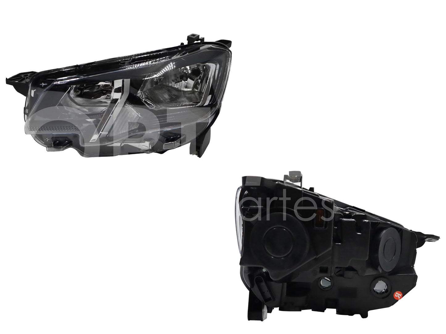 Faro Izquierdo Compatible con PARTNER 2020 2021 2022 2023 2024 F/CROMADO C/MOTOR (VERSION MAXI-MAXI PACK)