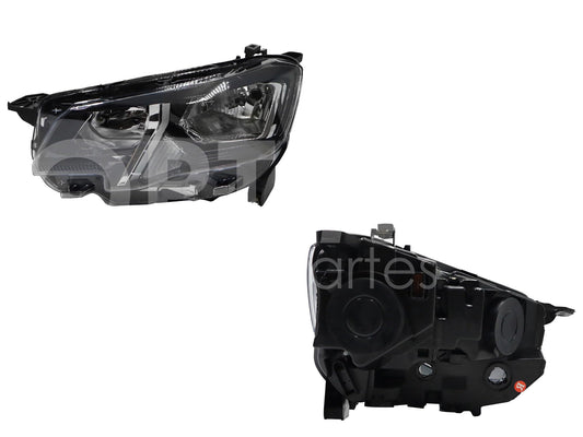 Faro Izquierdo Compatible con PARTNER 2020 2021 2022 2023 2024 F/CROMADO C/MOTOR (VERSION MAXI-MAXI PACK)