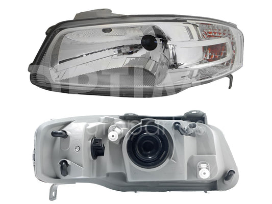 Faro Izquierdo Compatible con POINTER 3-5PTAS 2006 2007 2008 2009 F/CROMADO (PICK-UP 06-09)
