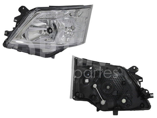 Faro Izquierdo Compatible con NV-350 2019 2020 2021 2022 2023 2024 2025 F/CROMADO C/MOTOR