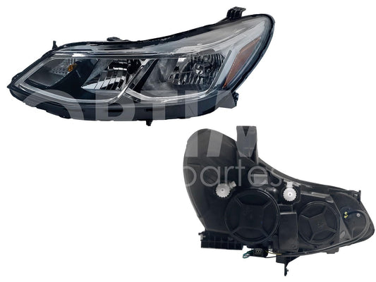 Faro Izquierdo Compatible con CRUZE 2016 2017 2018 F/CROMADO C/MICA AMBAR