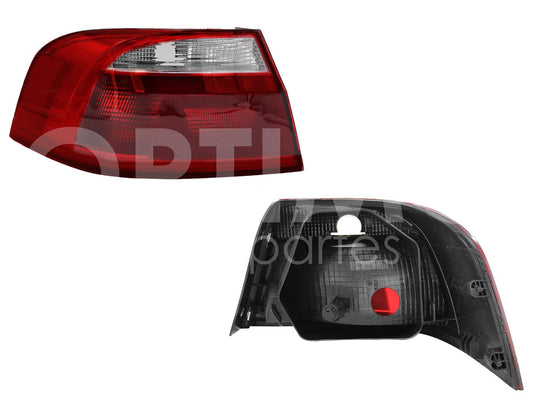 2013 - 2019  VOLKSWAGEN GOL SEDAN CALAVERA IZQ EXT S/ARNES CLARA 4PTAS (BLANCO/ROJO)