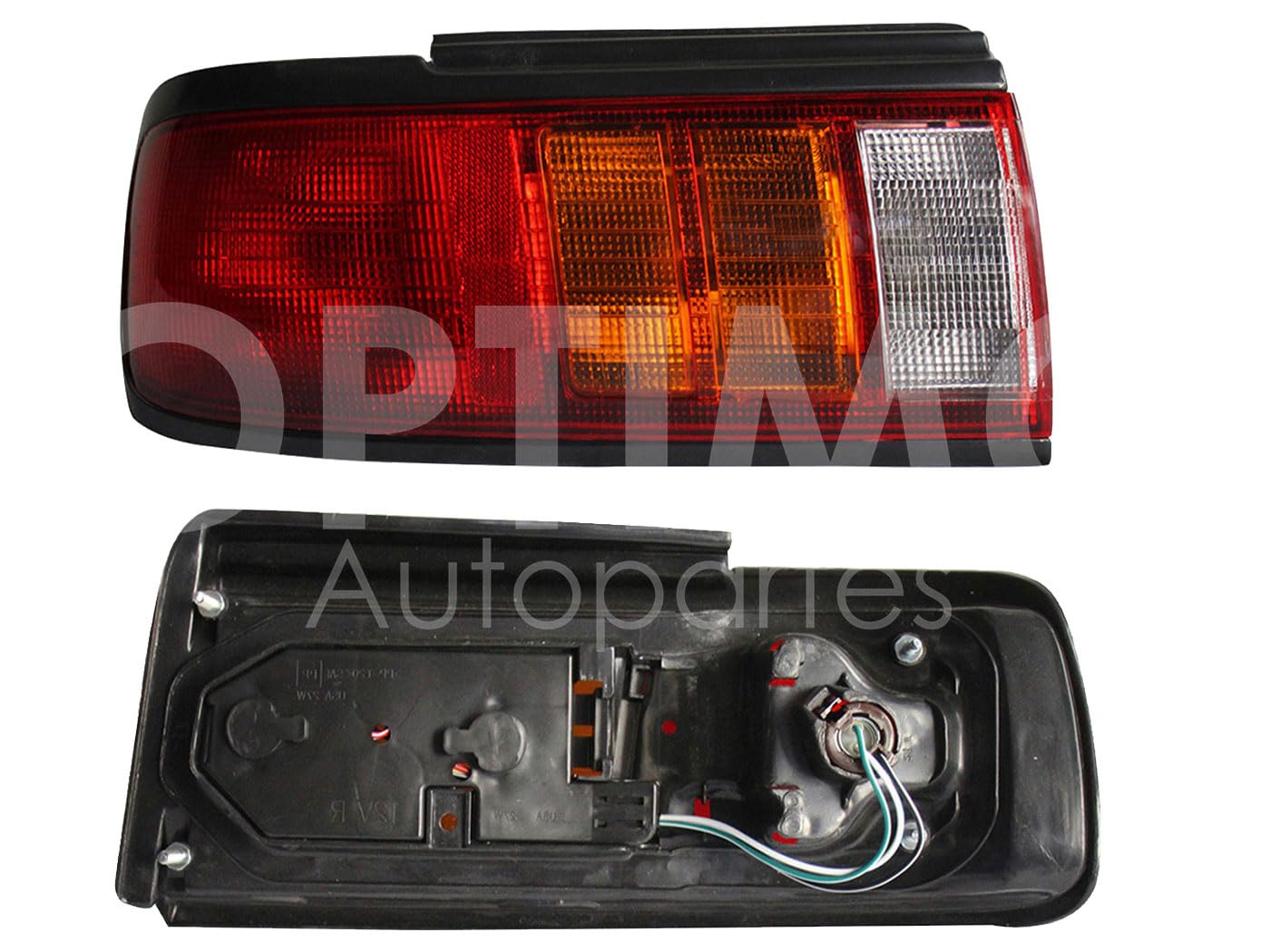 1992 - 1996  NISSAN TS-III CALAVERA IZQ C/ARNES (ROJO/DOBLE AMBAR/BLANCO)