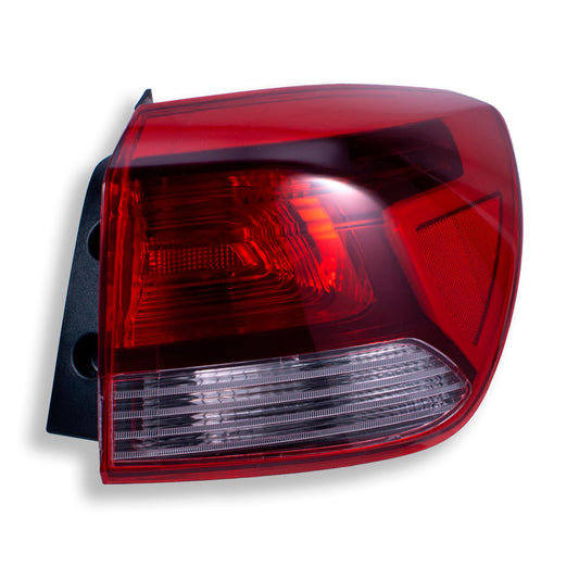 Calavera Exterior Compatible con Rio H-BACK 5 Puertas 2018 2019 202 2021 2022 2023 | Rojo Blanco | Sin Arnes