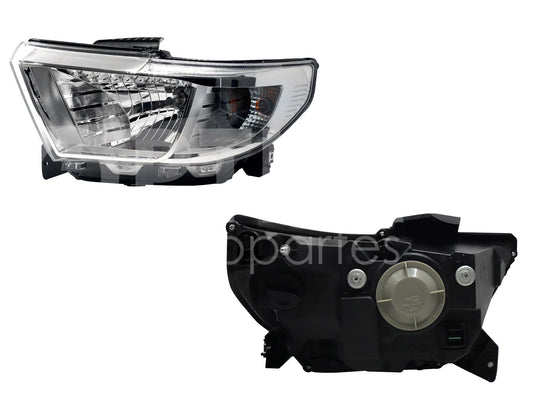 Faro Izquierdo Compatible con TORNADO VAN 2021 2022 2023 2024 F/CROMADO