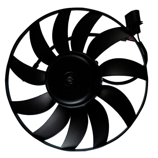 Moto Ventilador Compatible con GOLF A5/A6 GTI 1.9L DIESEL 2008 2009 2010 2011 2012 2013 > Para Radiador > Sin Tolva 2-4PIN (CADDY 2.0L 16-19) (MOTOR/ASPA)