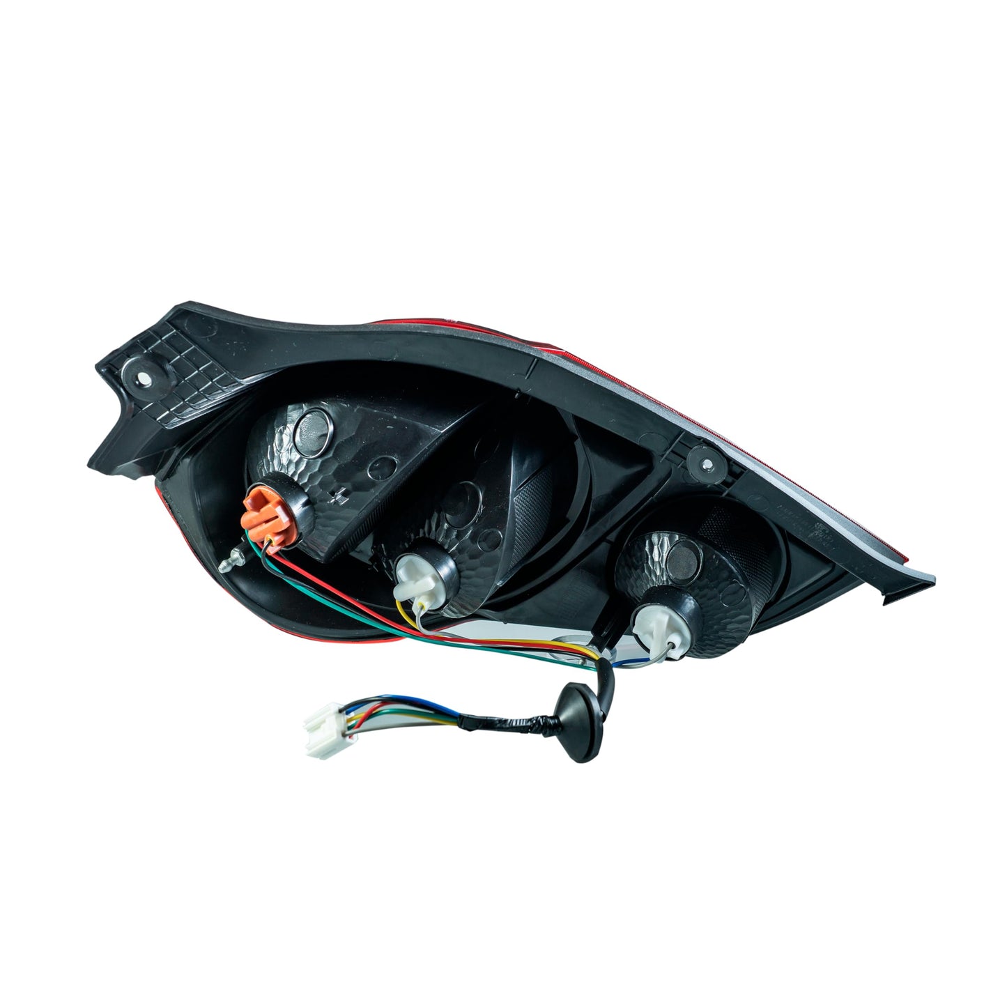 Calavera Derecha Compatible con SPARK CLASSIC 2013 2014 2015 2016 2017 C/ARNES (ROJO/BLANCO/BLANCO)