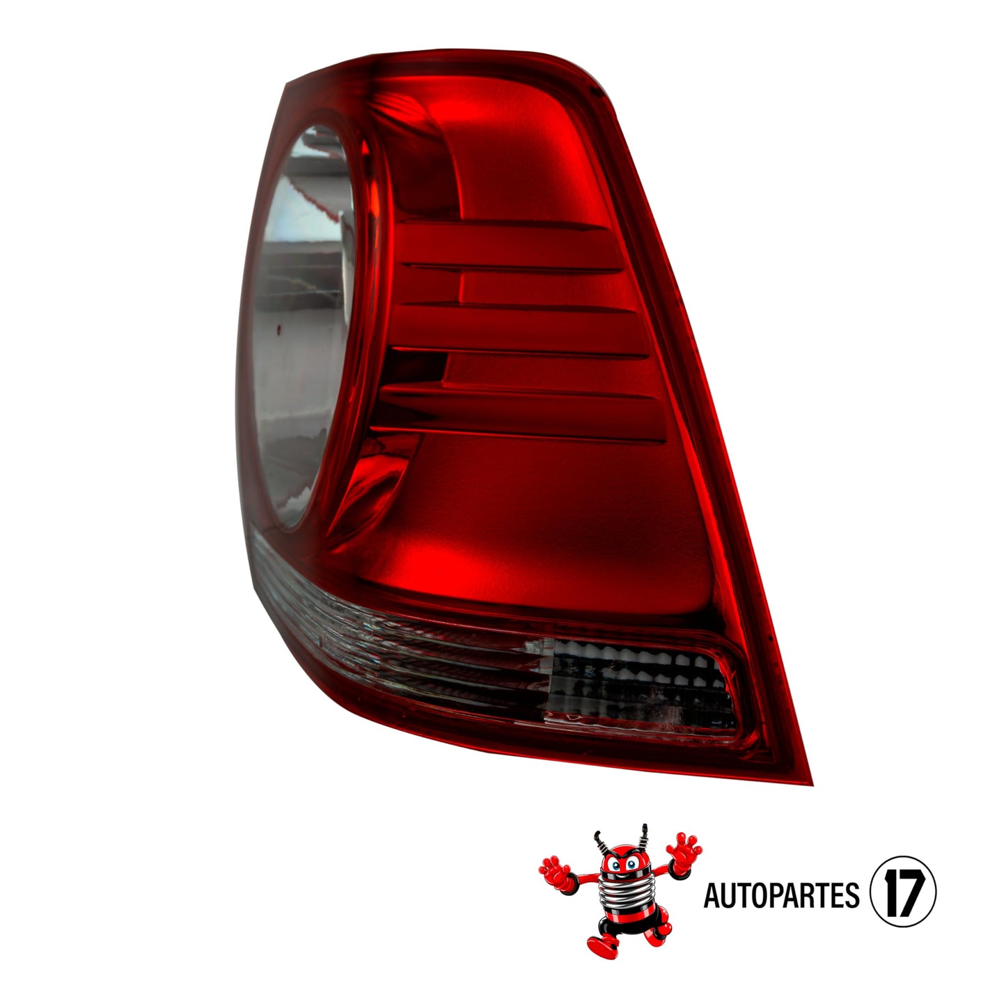 VOLKSWAGEN JETTA CLASICO 2008 2009 2010 2011 2012 2013 2014 2015 CALAVERA DER EXT C/ARNES CLARA (ROJO/BLANCO)