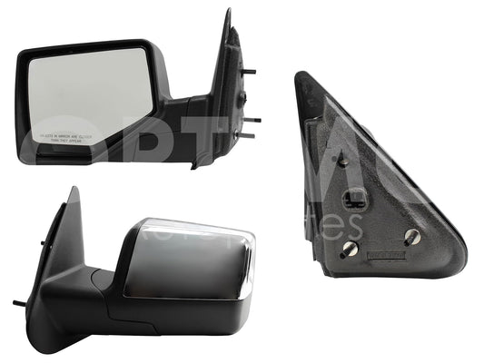 FORD RANGER 2010 2011 2012 ESPEJO IZQ MANUAL CROMO S/CONTROL