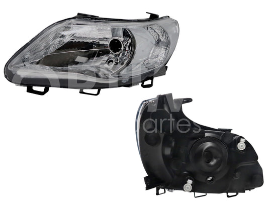 VOLKSWAGEN GOL 2008 2009 2010 2011 2012 FARO IZQ F/CROMADO UN AS (SAVEIRO 10-13) (SEDAN/H-BACK)