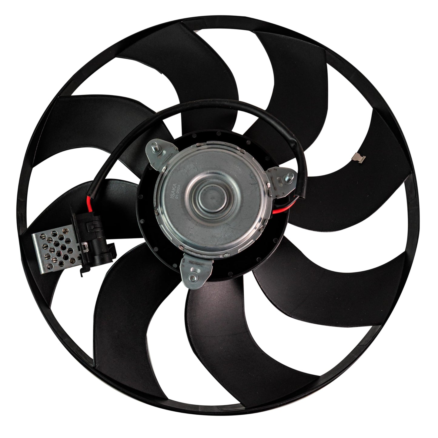 Moto Ventilador Compatible con AVEO 1.5L 2018 2019 2020 2021 2022 2023 C/S AIRE > Sin Tolva > Con Resistencia 3PIN (MOTOR/ASPA)
