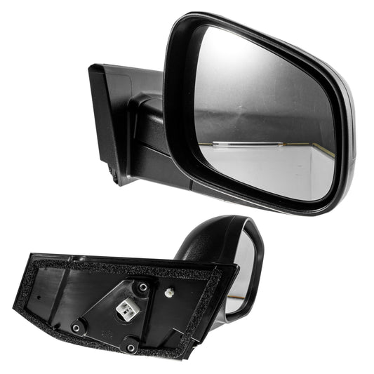 CHEVROLET SPARK CLASSIC 2011 2012 2013 2014 2015 2016 2017 ESPEJO DER ELECT NEGRO P/PINTAR (3PINES) (BEAT 18-21 4-5PTAS)