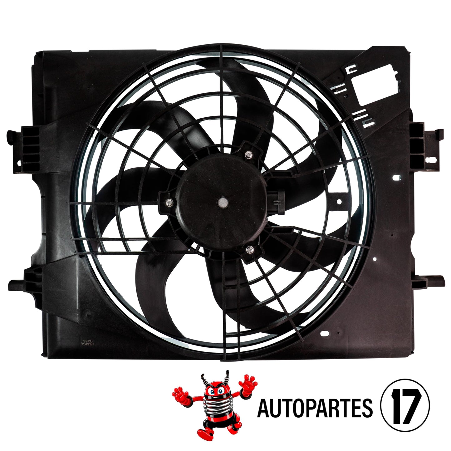 Moto Ventilador Compatible con VERSA 1.6L 2020 2021 2022 2023 2024 C/S AIRE > Con Tolva > Sin Resistencia 2PIN (KICKS 17-24)