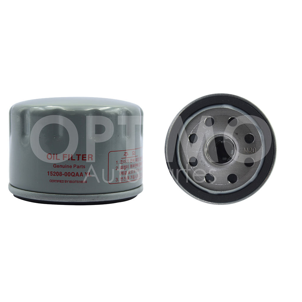 NISSAN PLATINA 1.6L 2009 2010 2011 2012 FILTRO DE ACEITE C/ (APRIO/CLIO/DUSTER/KANGOO/LOGAN/SCALA/SANDERO/CAPTUR/OROCH/MEGANE/SCENIC)