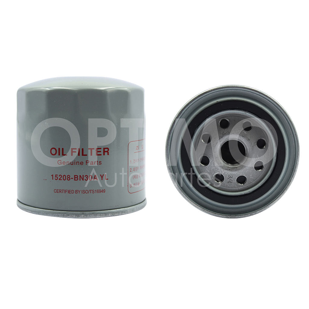 NISSAN NV-350 2.5L DIESEL 2013 2014 2015 2016 2017 2018 2019 2020 FILTRO DE ACEITE C/ DIESEL YD25DDTI (NP-300 D-22 4WD 2.5L 08-15/CABSTAR 2.5L)