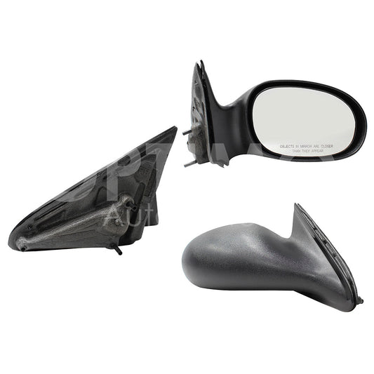 CHRYSLER / DODGE STRATUS 2001 2002 2003 2004 2005 2006 ESPEJO DER MANUAL NEGRO POROSO (CIRRUS)