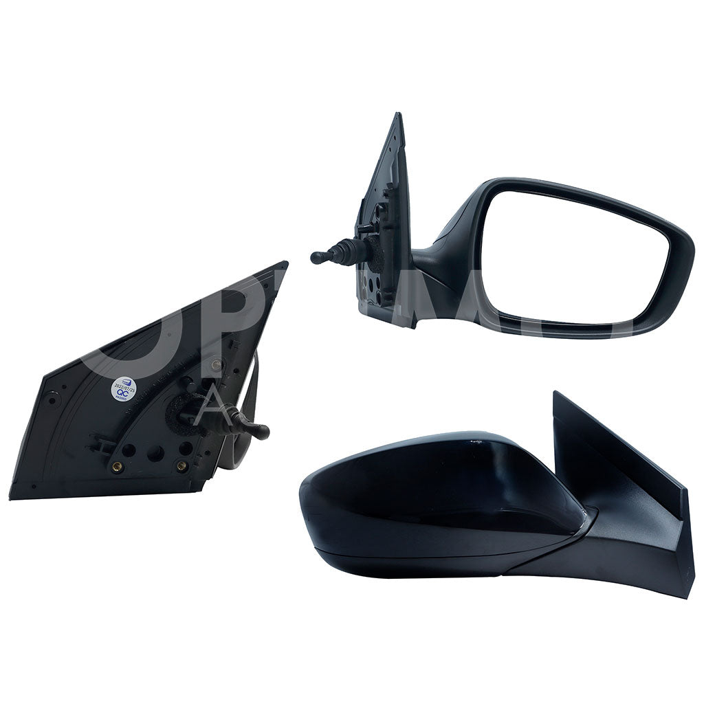 CHRYSLER / DODGE ATTITUDE 2012 2013 2014 ESPEJO DER MANUAL NEGRO P/PINTAR C/CONTROL