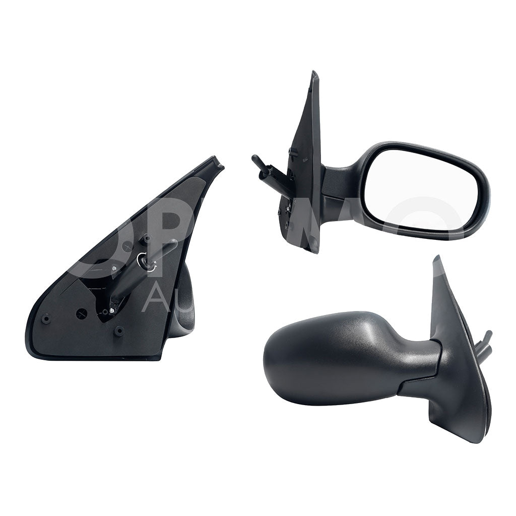 NISSAN PLATINA 2002 2003 2004 2005 2006 2007 2008 2009 2010 ESPEJO DER MANUAL NEGRO POROSO C/CONTROL (RN CLIO 02-10)