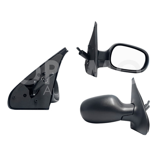 NISSAN PLATINA 2002 2003 2004 2005 2006 2007 2008 2009 2010 ESPEJO DER MANUAL NEGRO POROSO C/CONTROL (RN CLIO 02-10)