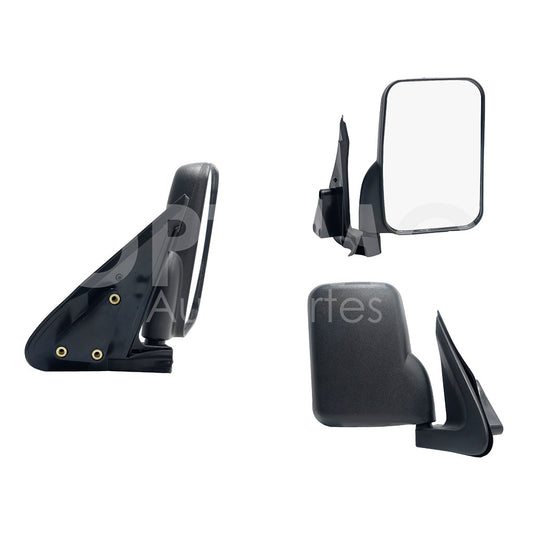 NISSAN URVAN 2002 2003 2004 2005 2006 2007 2008 2009 2010 2011 2012 ESPEJO DER MANUAL NEGRO POROSO (BASE INT PLASTICO)