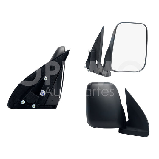 NISSAN NV-350 2013 2014 2015 2016 2017 2018 2019 2020 2021 2022 2023 2024 2025 ESPEJO DER MANUAL NEGRO POROSO
