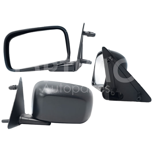 VOLKSWAGEN JETTA/GOLF A2 1987 1988 1989 1990 1991 1992 ESPEJO IZQ MANUAL NEGRO POROSO S/CONTROL