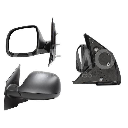 VOLKSWAGEN TRANSPORTER 2011 2012 2013 2014 2015 2016 2017 2018 2019 2020 2021 2022 ESPEJO IZQ MANUAL NEGRO POROSO