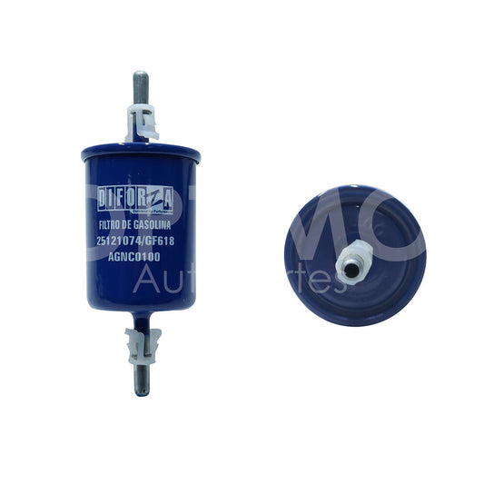 CHEVROLET CHEVY C-1/C-2/C-3 1.4L/1.6L 2007 2008 2009 2010 2011 2012 2013 2014 2015 2016 2017 FILTRO DE GASOLINA C/ (CORSA 03-08/TORNADO 04-20/MONZA-SWING/MERIVA 04-08/ASTRA 00-08/ZAFIRA 02-06)