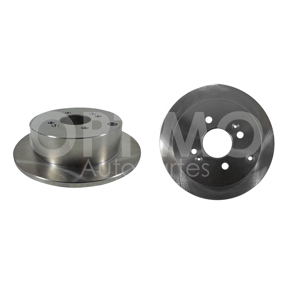CHRYSLER / DODGE ATTITUDE 1.4L/1.6L 2006 2007 2008 2009 2010 2011 2012 2013 2014 2015 2016 2017 DISCO FRENO TRAS SOLIDO