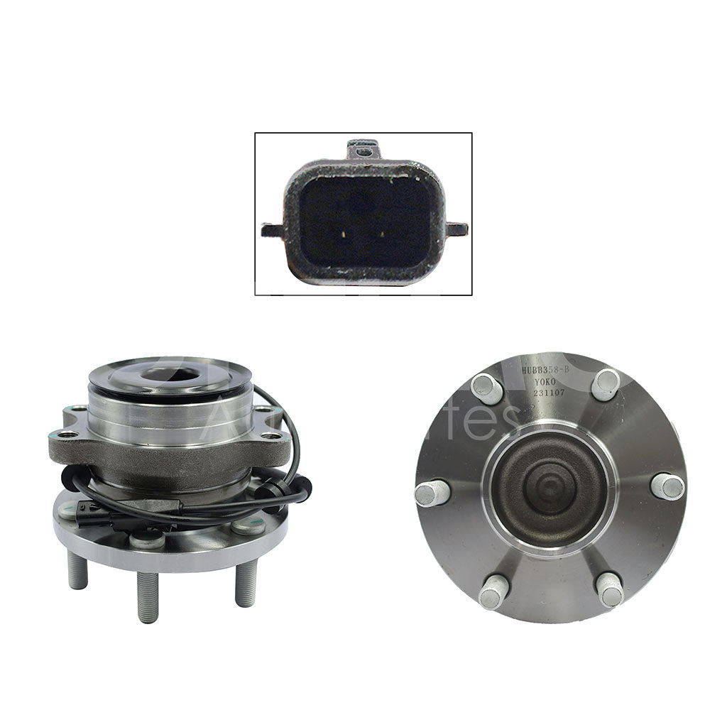 NISSAN NP-300 FRONTIER (D-23) 2.5L GAS 2014 2015 2016 2017 2018 MAZA DEL COMPLETA C/ABS C/6BIRLOS 2WD (SENCILLA/DOBLE CABINA)