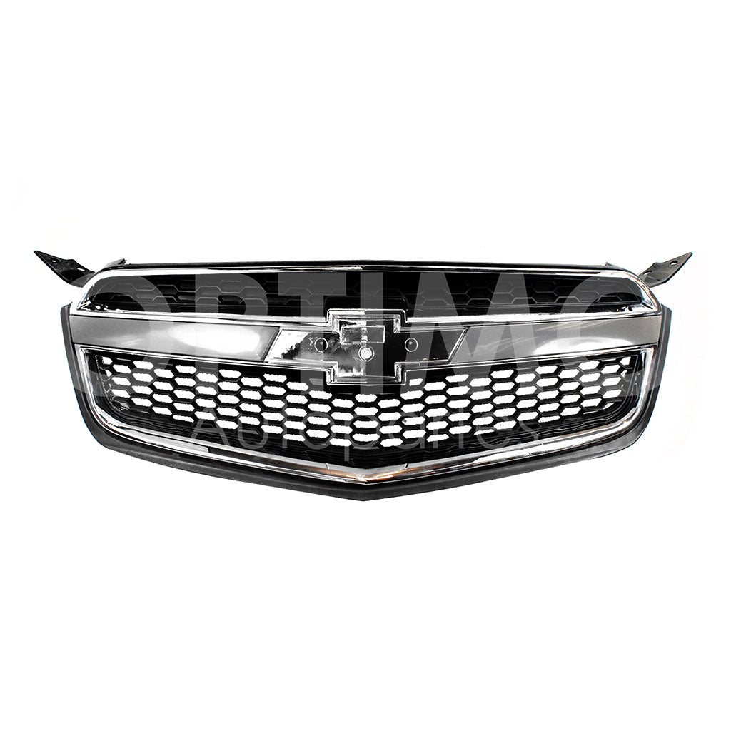 CHEVROLET AVEO 2017 PARRILLA NEGRA C/FILO CROMADO COMPLETA