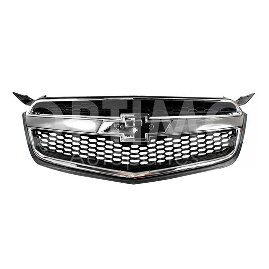 CHEVROLET AVEO 2017 PARRILLA NEGRA C/FILO CROMADO COMPLETA