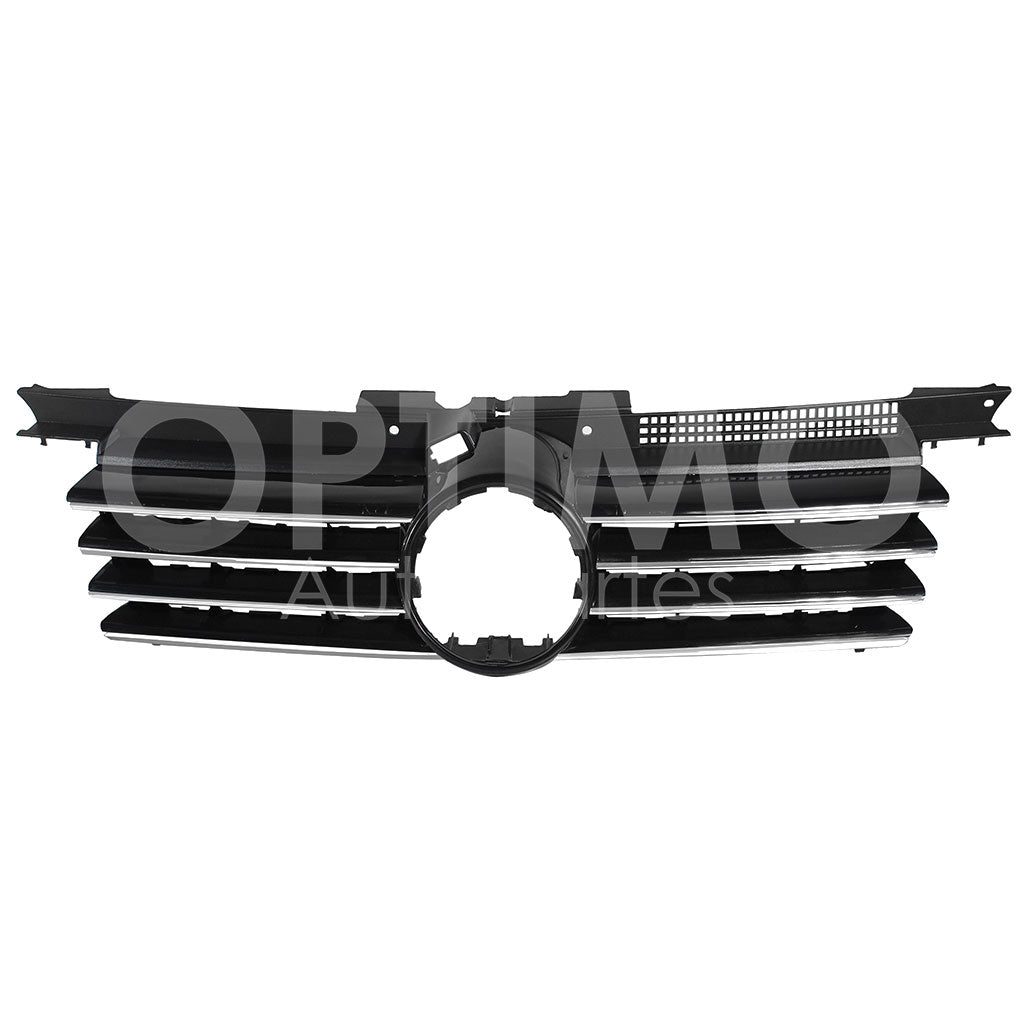 VOLKSWAGEN JETTA A4 1999 2000 2001 2002 2003 2004 2005 2006 2007 PARRILLA NEGRA C/FILO CROMADO
