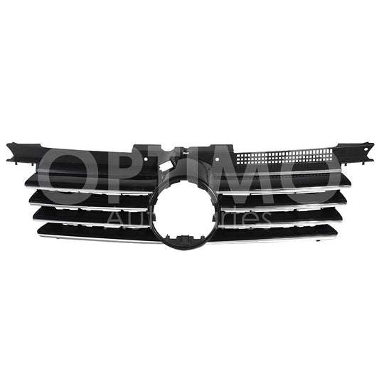 VOLKSWAGEN JETTA A4 1999 2000 2001 2002 2003 2004 2005 2006 2007 PARRILLA NEGRA C/FILO CROMADO
