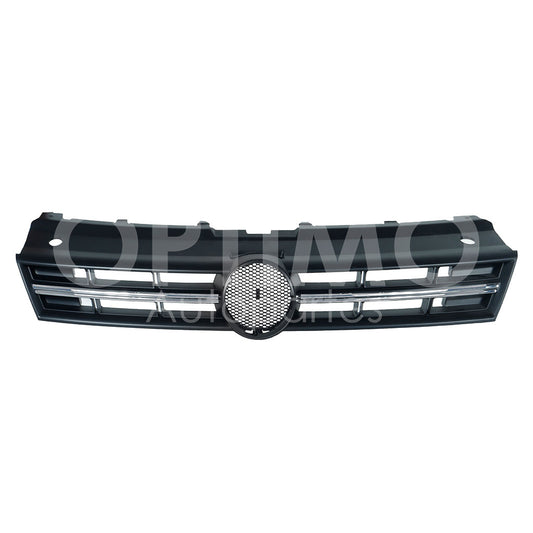 VOLKSWAGEN POLO 2013 2014 PARRILLA NEGRA C/FILO CROMADO