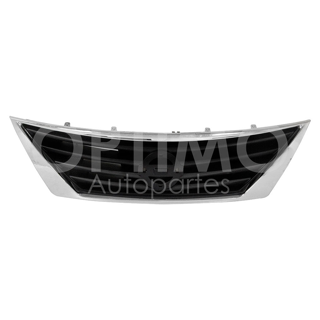 NISSAN VERSA 2012 2013 2014 PARRILLA NEGRA C/CROMADA