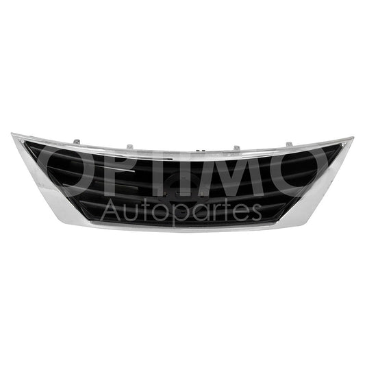 NISSAN VERSA 2012 2013 2014 PARRILLA NEGRA C/CROMADA