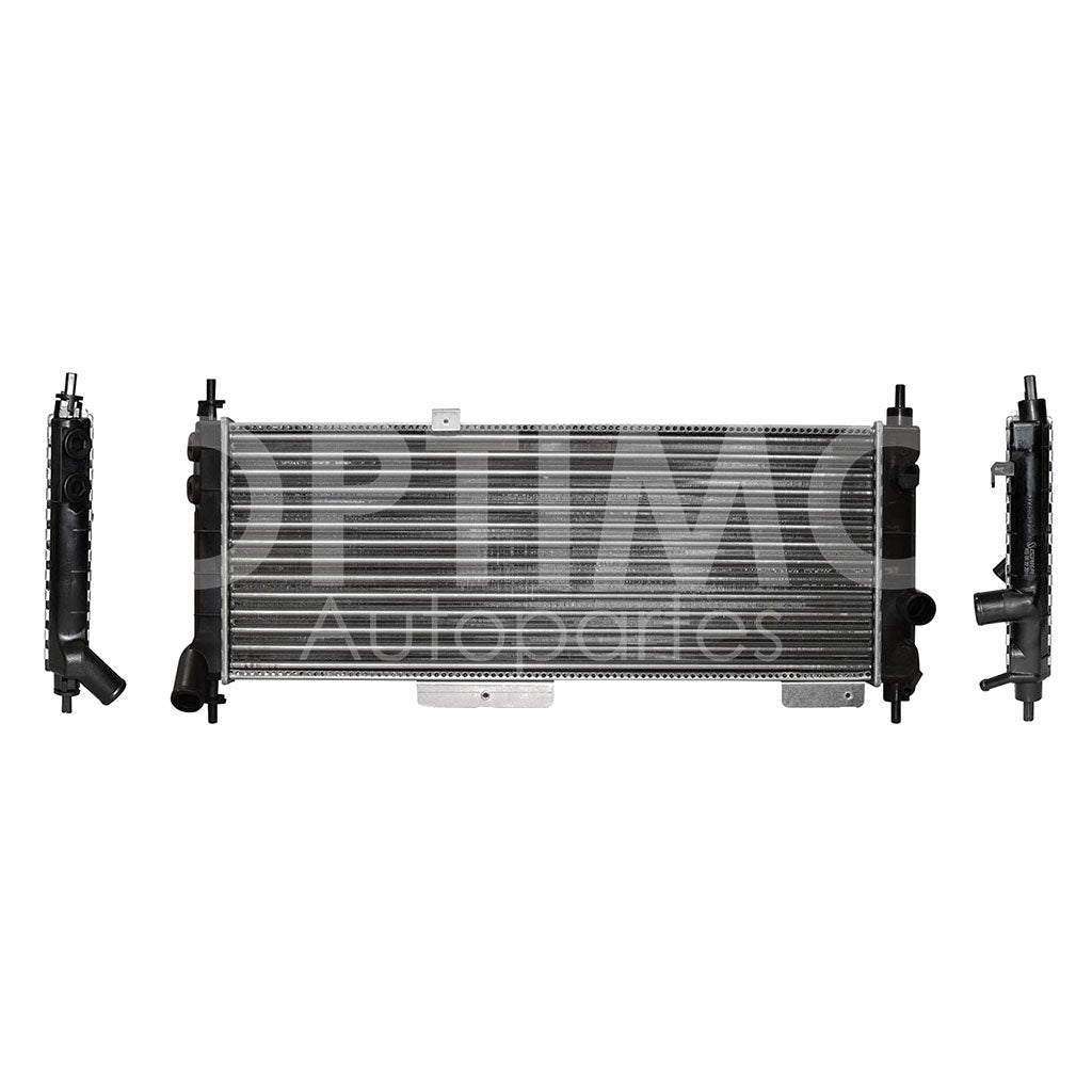 CHEVROLET CHEVY C-1/C-2/C-3 1.4L/1.6L 1994 1995 1996 1997 1998 1999 2000 2001 2002 2003 2004 2005 2006 2007 2008 2009 2010 2011 2012 RADIADOR AGUA C/AIRE STD 690*270*32MM (MONZA-SWING 94-12/CHEVY PICK-UP 97-03) T/MECANICO