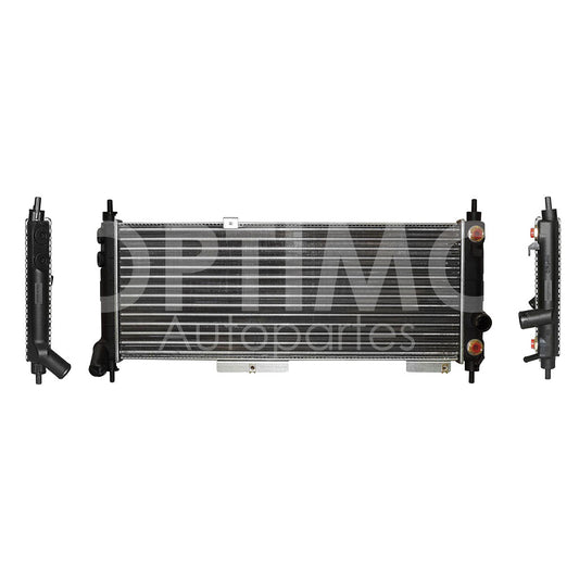 CHEVROLET CHEVY C-1/C-2/C-3 1.4L/1.6L 1994 1995 1996 1997 1998 1999 2000 2001 2002 2003 2004 2005 2006 2007 2008 2009 2010 2011 2012 RADIADOR AGUA C/AIRE AUT 690*270*32MM (MONZA-SWING 94-12/CHEVY PICK-UP 97-03) T/MECANICO