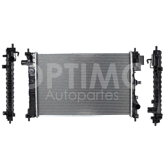 CHEVROLET SPARK NG 1.4L 2016 2017 2018 2019 2020 2021 RADIADOR AGUA C/S AIRE STD 610*400*16MM T/SOLDADO (NUEVA LINEA)