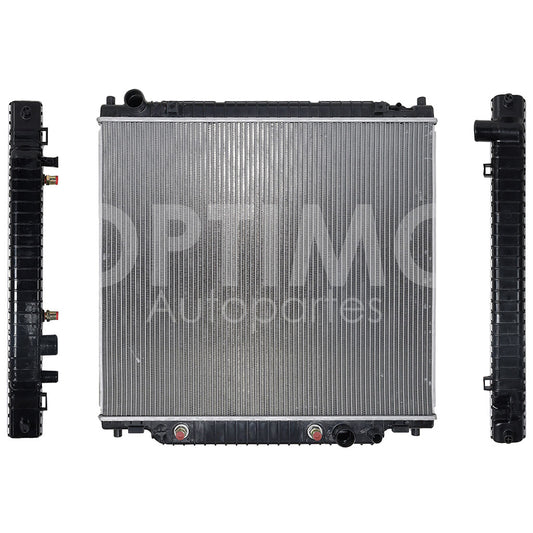 FORD F SERIES P/U 6.8L/7.3L 1999 2000 2001 2002 2003 2004 2005 RADIADOR AGUA C/S AIRE AUT 770*700*44MM (EXCURSION) T/SOLDADO