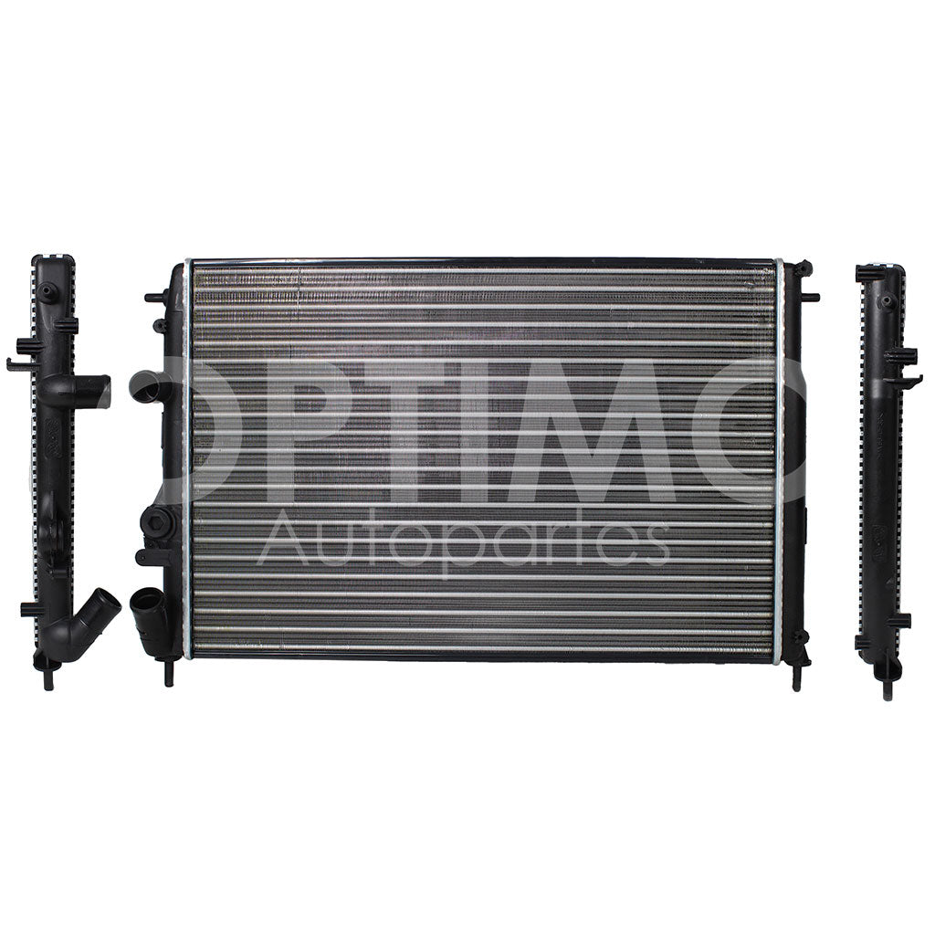RENAULT MEGANE 2.0L 2001 2002 2003 2004 RADIADOR AGUA C/S AIRE STD 600*420*22MM (SANDERO 10-15/SCENIC 01-04) T/MECANICO
