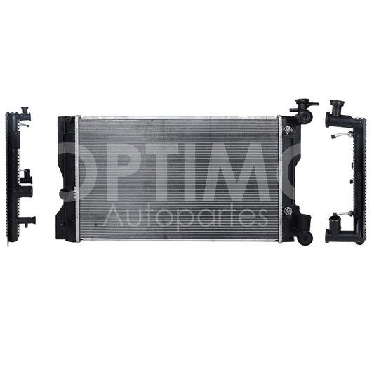 TOYOTA COROLLA 1.8L 2009 2010 2011 2012 2013 2014 2015 2016 2017 2018 2019 2020 RADIADOR AGUA C/S AIRE AUT 620*390*20MM (MATRIX 09-14) T/SOLDADO