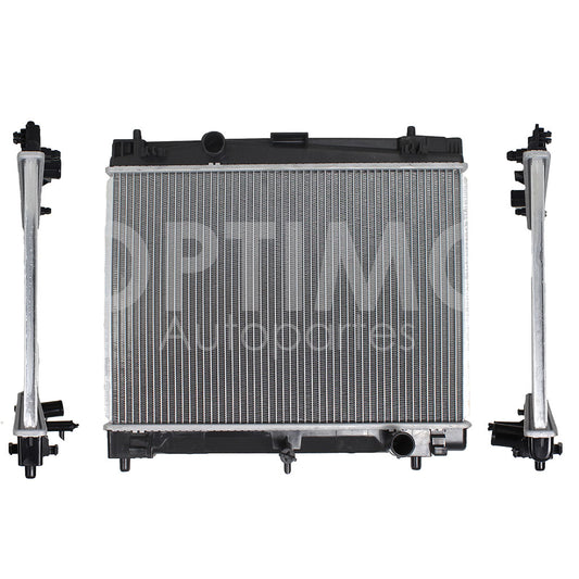 TOYOTA YARIS 1.5L 2006 2007 2008 2009 2010 2011 2012 2013 2014 2015 2016 2017 RADIADOR AGUA C/S AIRE STD 500*370*16MM T/SOLDADO