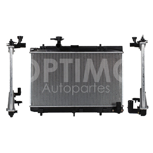 TOYOTA YARIS 1.5L 2018 2019 2020 2021 2022 RADIADOR AGUA C/S AIRE STD 640*370*16MM T/SOLDADO
