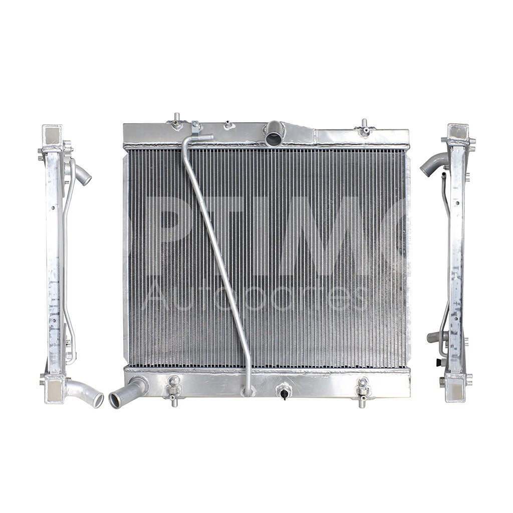 TOYOTA HIACE 2.7L 2005 2006 2007 2008 2009 2010 2011 2012 2013 2014 2015 2016 2017 2018 2019 RADIADOR AGUA C/S AIRE STD 680*510*32MM (TODO ALUMINIO) T/SOLDADO