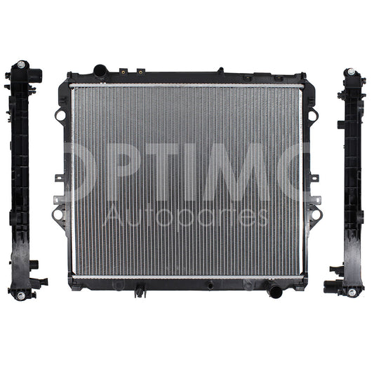 TOYOTA HILUX 2.8L DIESEL 2016 2017 2018 2019 2020 2021 2022 2023 2024 RADIADOR AGUA C/S AIRE STD 670*560*26MM T/SOLDADO