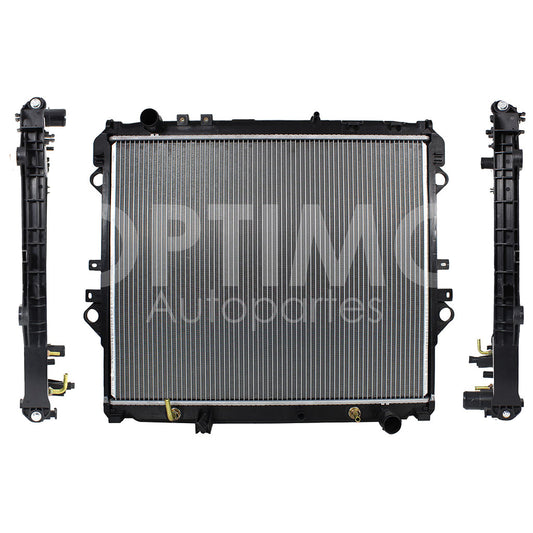 TOYOTA HILUX 2.8L DIESEL 2016 2017 2018 2019 2020 2021 2022 2023 2024 RADIADOR AGUA C/S AIRE AUT 670*560*26MM T/SOLDADO