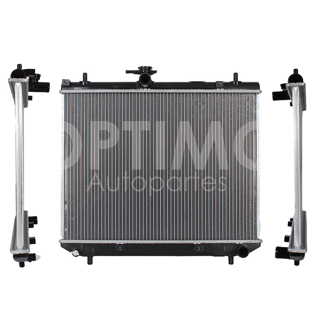 TOYOTA AVANZA 1.5L 2007 2008 2009 2010 2011 2012 2013 2014 2015 RADIADOR AGUA C/S AIRE STD 570*450*16MM T/SOLDADO