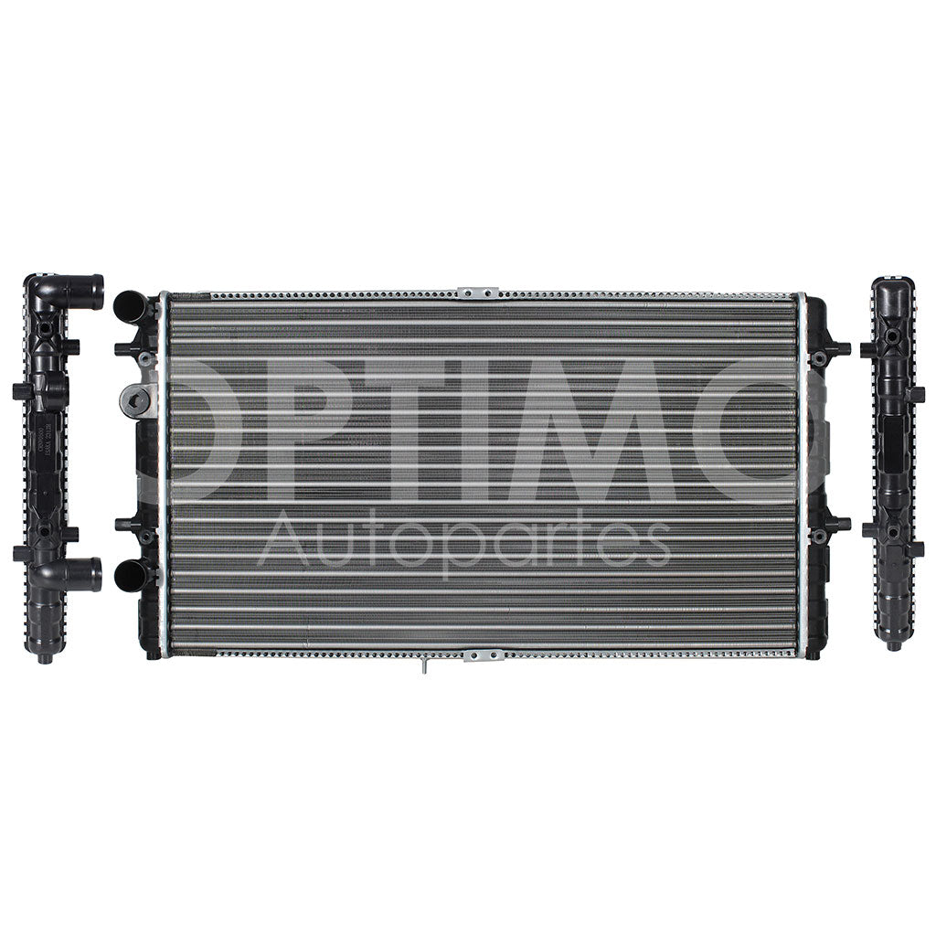 VOLKSWAGEN DERBY 1.8L/2.0L 2001 2002 2003 2004 2005 2006 2007 2008 2009 RADIADOR AGUA C/AIRE STD 660*380*22MM (IBIZA-CORDOBA 1.6L 00-02) T/MECANICO